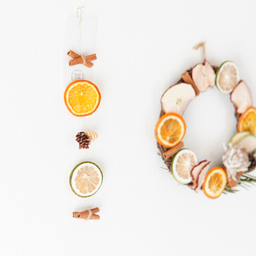 シトラスリースとミニガーランドのセット